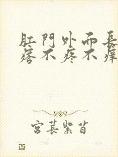 肛门外面长肉疙瘩不疼不痒怎么回事