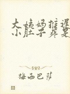 大姨妈推迟但是小肚子疼是怎么回事封面