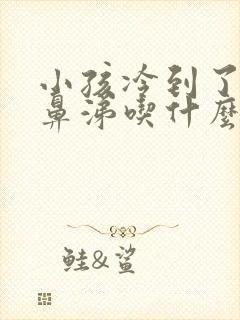 小孩冷到了流清鼻涕吃什么药