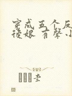 穿成五个反派的后娘 有声小说小说