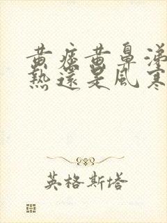 黄痰黄鼻涕是风热还是风寒感冒