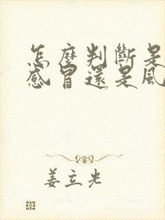 怎么判断是风热感冒还是风寒感冒封面