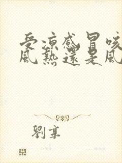 受凉感冒咳嗽是风热还是风寒封面