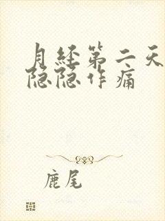 月经第二天小腹隐隐作痛封面