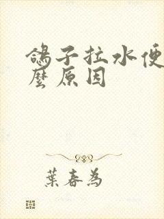 鸽子拉水便是什么原因