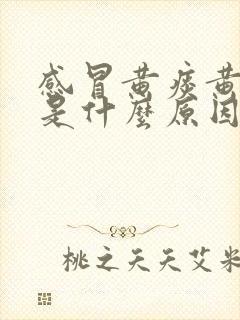 感冒黄痰黄鼻涕是什么原因造成的