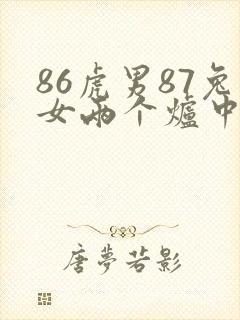 86虎男87兔女两个炉中火命封面