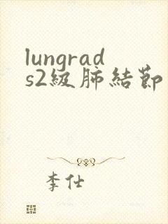 lungrads2级肺结节