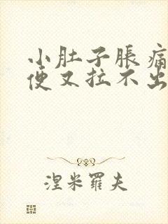 小肚子胀痛想大便又拉不出来