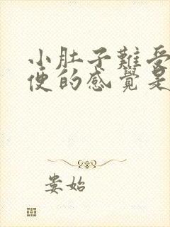 小肚子难受想大便的感觉是怎么回事