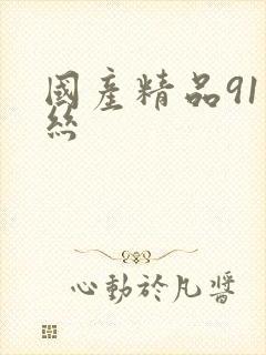 国产精品91黑丝