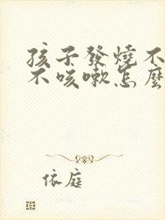 孩子发烧不感冒不咳嗽怎么回事封面