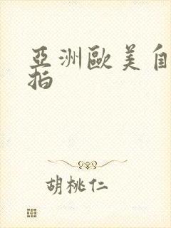 亚洲欧美自偷自拍