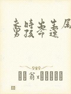 未时出生属猴的男孩命运