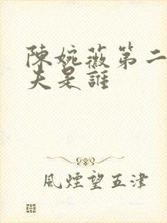 陈婉薇第二任丈夫是谁