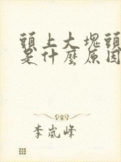 头上大块头皮屑是什么原因封面