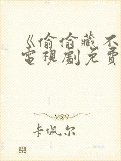 《偷偷藏不住》电视剧免费看封面