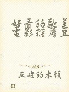 好看的欧美爱情电影推荐豆瓣科幻