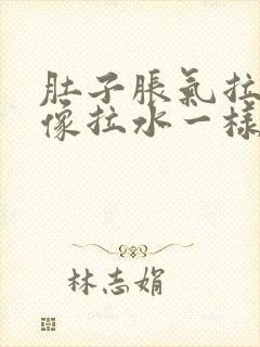 肚子胀气拉肚子像拉水一样怎么办