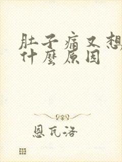 肚子痛又想吐是什么原因