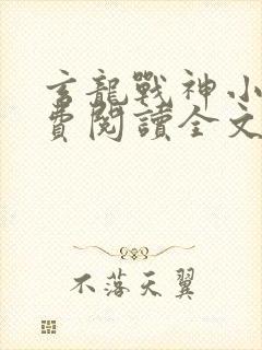 玄龙战神小说免费阅读全文