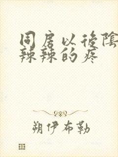 同房以后阴道火辣辣的疼