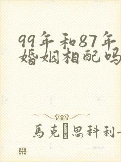 99年和87年婚姻相配吗封面