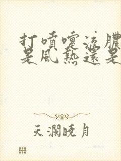 打喷嚏流脓鼻涕是风热还是风寒