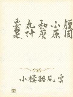 睾丸和小腹胀痛是什么原因