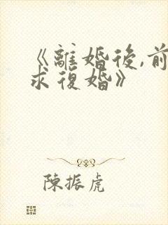 《离婚后,前夫求复婚》