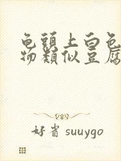 龟头上白色分泌物类似豆腐渣是什么原因封面