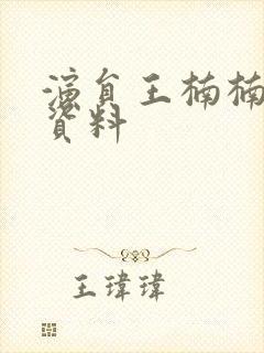 演员王楠楠个人资料