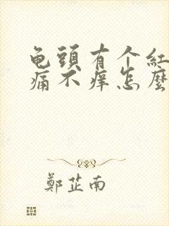 龟头有个红斑不痛不痒怎么回事封面