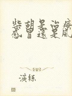 柴胡是治疗风寒感冒还是风热感冒