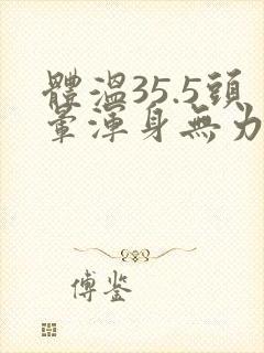 体温35.5头晕浑身无力出虚汗封面