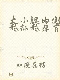 大小腿内侧痒痒越抓越痒有小红疙瘩