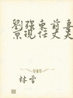 刘强东前妻龚晓京现任丈夫是谁吗封面