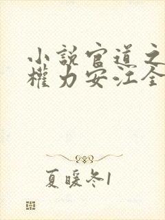 小说官道之绝对权力安江全文免费阅读完整版