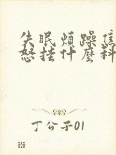 失眠烦躁焦虑易怒挂什么科封面