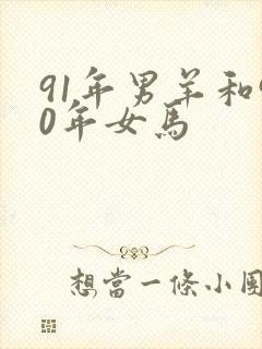 91年男羊和90年女马