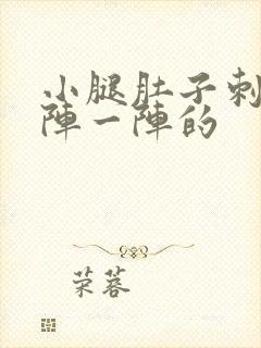 小腿肚子刺痛一阵一阵的