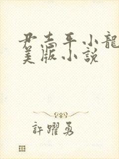 尹志平小龙女完美版小说封面