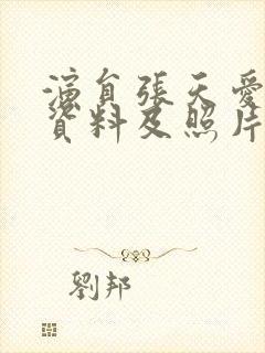 演员张天爱个人资料及照片