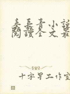 秦长青小说免费阅读全文最新章节封面