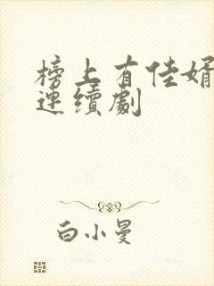 榜上有佳婿电视连续剧