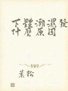 下体潮湿发痒是什么原因