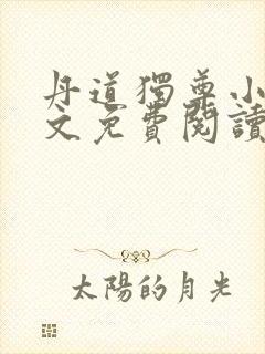 丹道独尊小说全文免费阅读封面