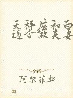 天秤座和白羊座适合做夫妻吗