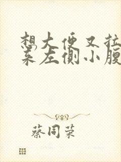 想大便又拉不出来左侧小腹隐隐作痛