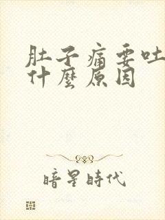 肚子痛要吐呕吐什么原因